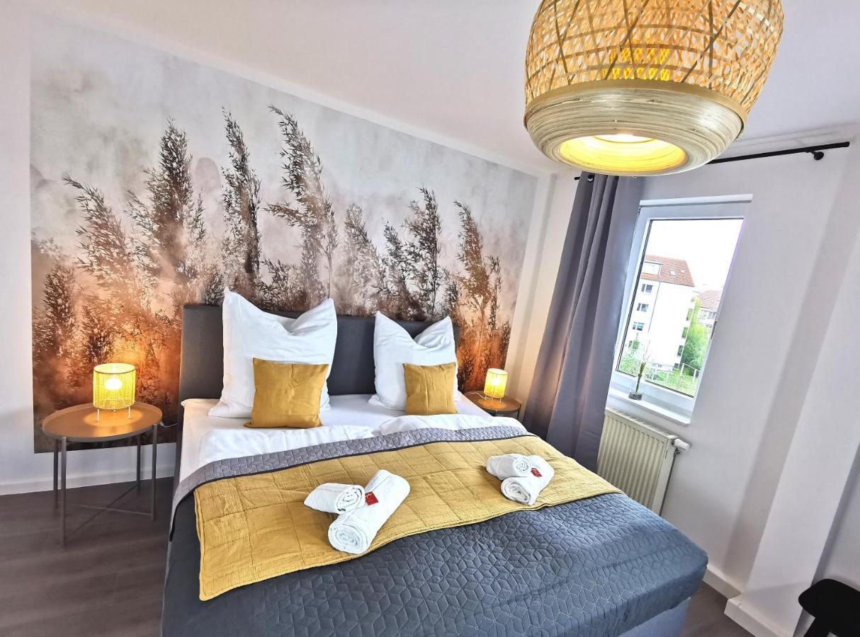 Bohnapartments Suedpark - Naehe Steigerwaldstadion - Gratis Parkplatz - Wlan - Vollausstattung Erfurt Extérieur photo